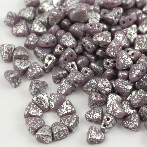 NIB-BIT 6x5m Silver Splash - Opaque Amethyst [20szt]