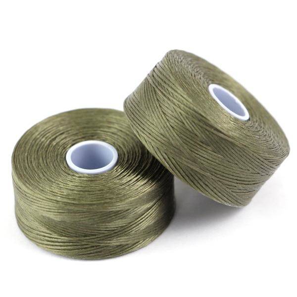 Nici nylonowe S-Lon D OLIVE  0,11mm/71m [szpula]