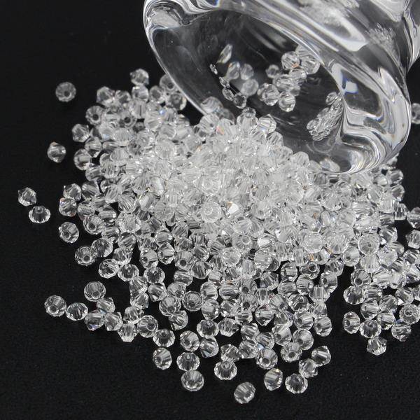 Preciosa Bicone Bead Rondelle Crystal 3mm [20szt]