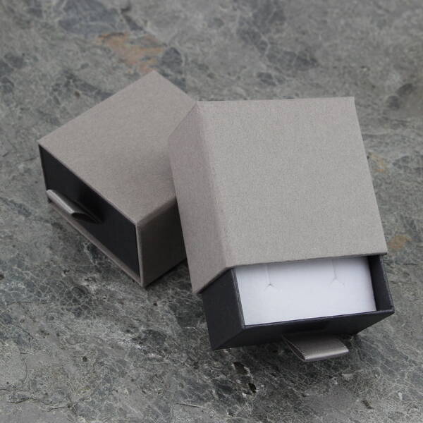 Pudełko szufladka MEZZO mini szare 6x6x3,5cm