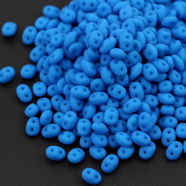 SuperDuo 2.5x5mm Neon -  Blue [5g]