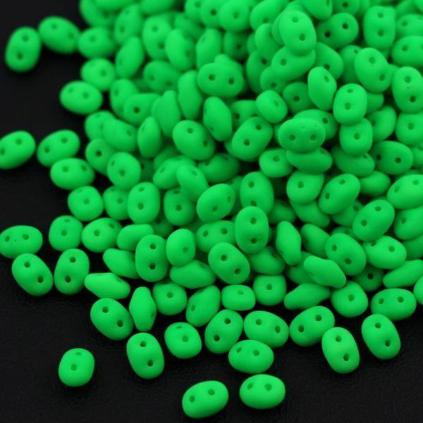 SuperDuo 2.5x5mm Neon -  Green [5g]