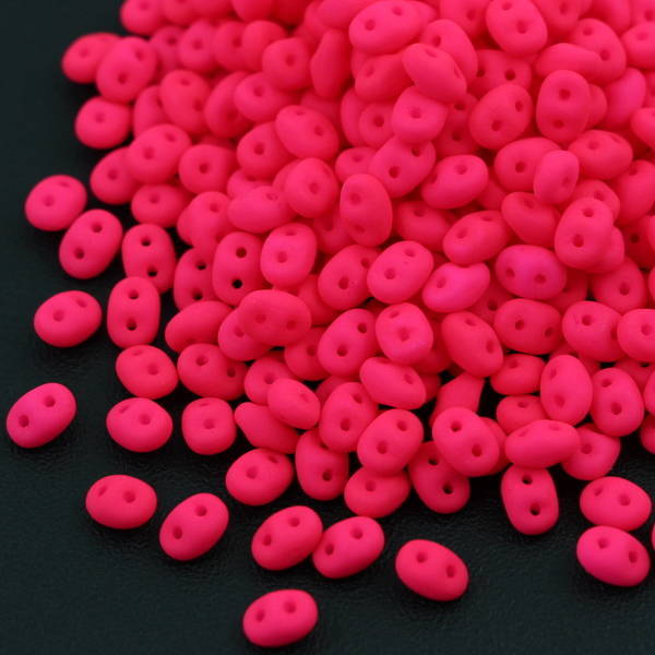 SuperDuo 2.5x5mm Neon - Pink [5g]