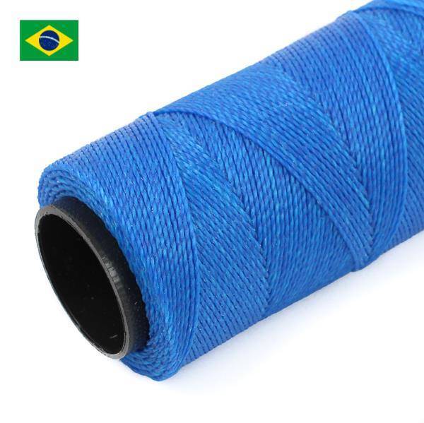 Sznurek do makramy brazylijski woskowany Azure Blue 1mm [1metr]