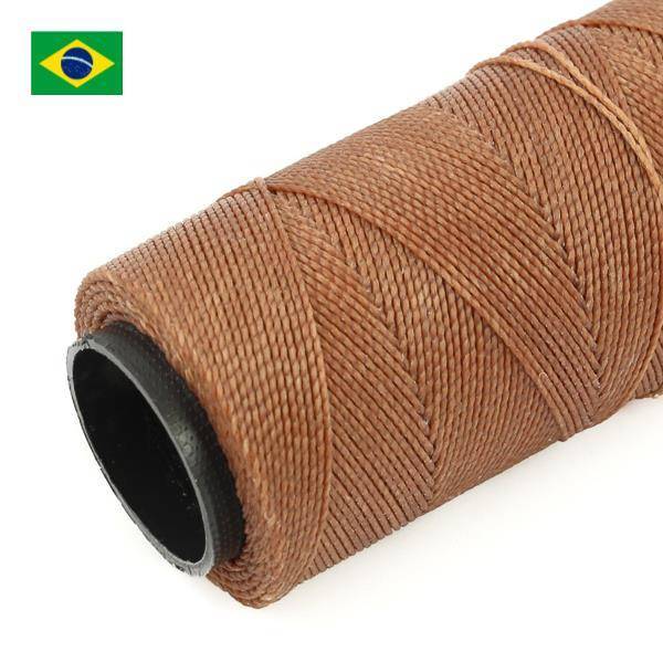Sznurek do makramy brazylijski woskowany Cinnamon 1mm [1metr]