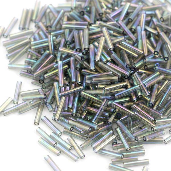 Toho Bugle #3 Transparent-Rainbow Gray 9mm [5g]