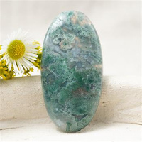 Kaboszon agat mszysty 42x21x6mm